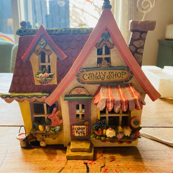 Kurt Adler Candy Shop Lighted House - Picture 1 of 10